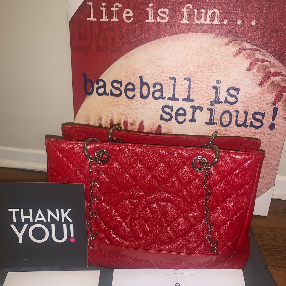 ❤️Chanel GST Caviar 💯Authentic💋